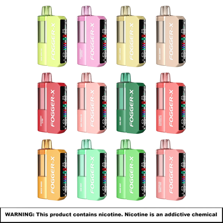 Fogger-X 40K Disposables Kit | 5% Nicotine | 40000 Puffs | 5 Count Display product image